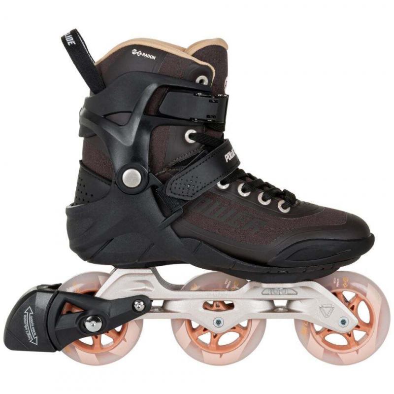 Kolečkové brusle Powerslide Phuzion Radon Bronze 90 Trinity