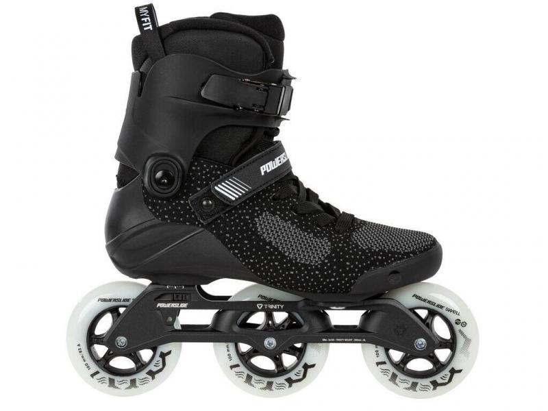 Kolekov brusle Powerslide Swell Lite Black 100 Trinity 2022 