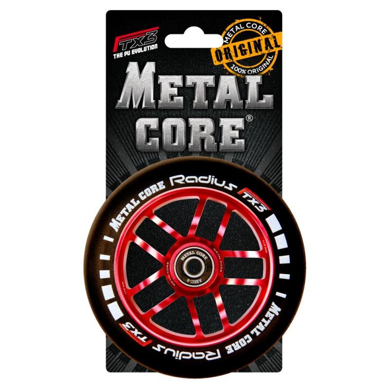 Koleèko Metal Core Radius 110mm koleèko èervené