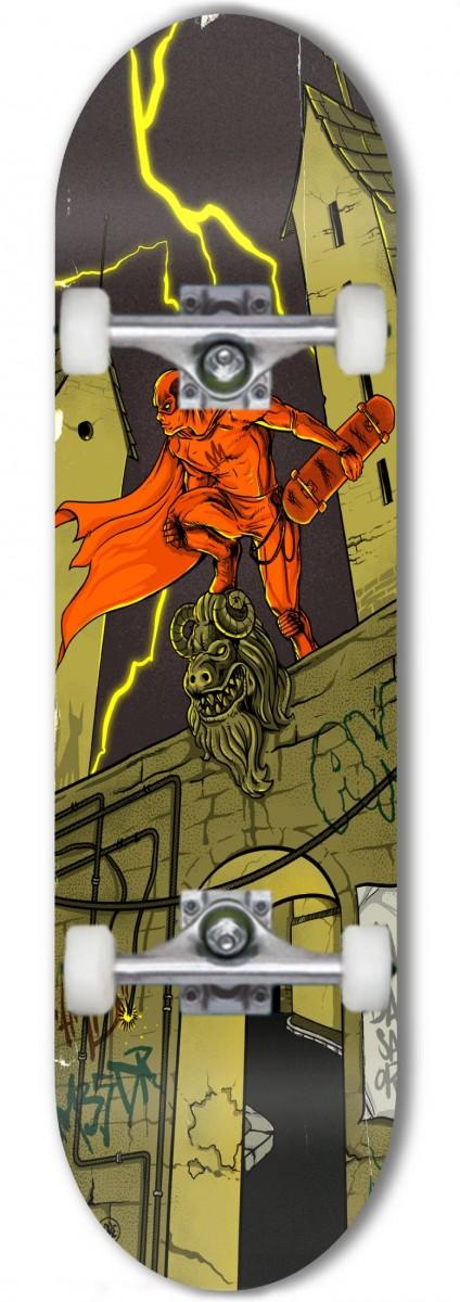 skate komplet Ambassadors Superhero THUNDERMAN 8.0