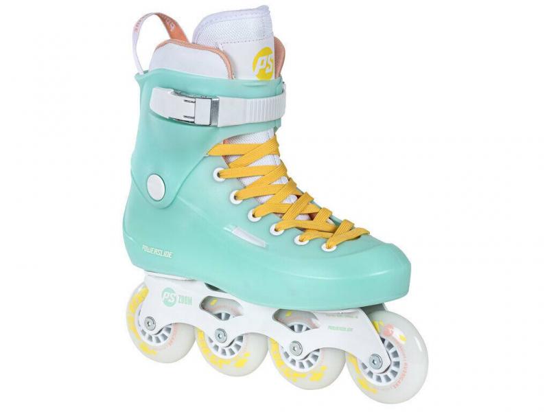 Kolečkové brusle Powerslide Zoom Baby Blue 80 
