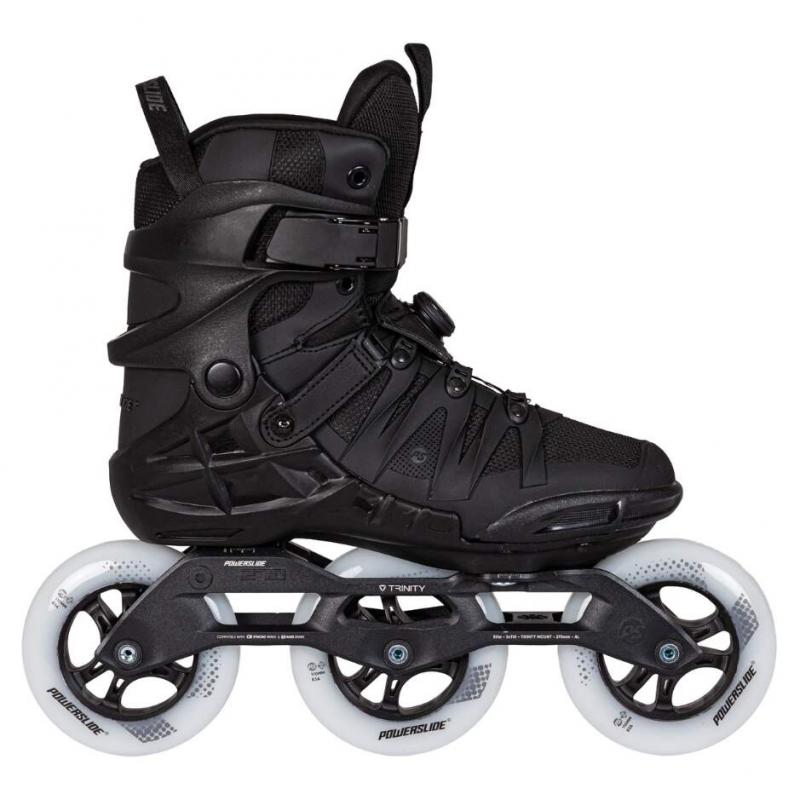 Kolečkové brusle Powerslide Phuzion Argon KPU PDS Black